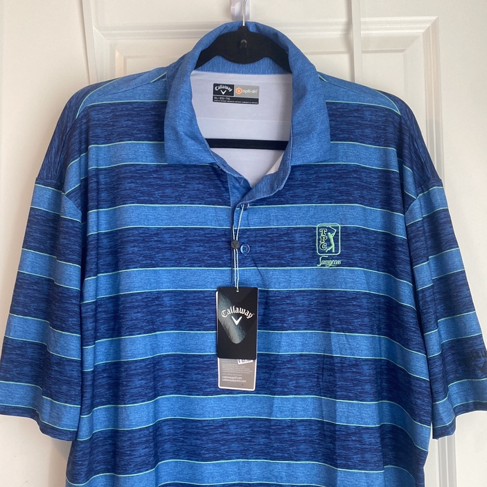 NWT TPC Callaway Sawgrass Polo